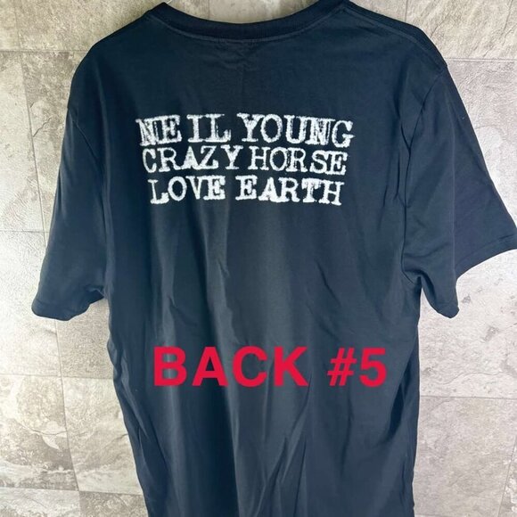 Neil Young Crazy Horse Love Earth Tour Shirt Lot - Picture 11 of 11